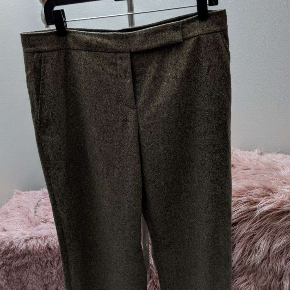 Facconable size 12  Brown Tweed slacks